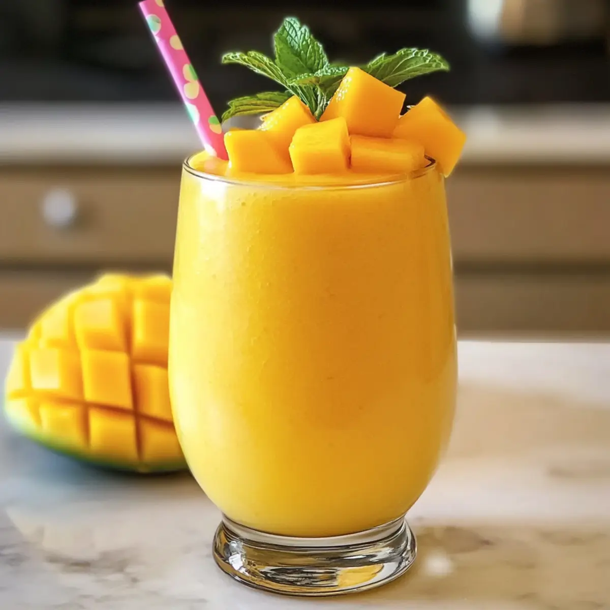 McDonald's Mango-Smoothie Nachahmer-Rezept in 5 Minuten