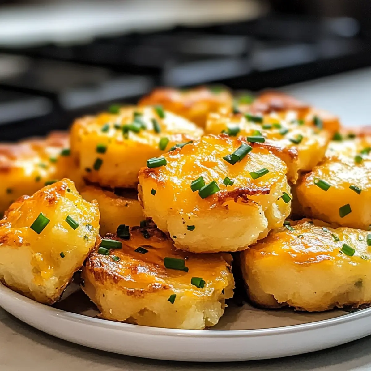 Kartoffel Cheddar Schnittlauch Auflauf für den Hochgenuss