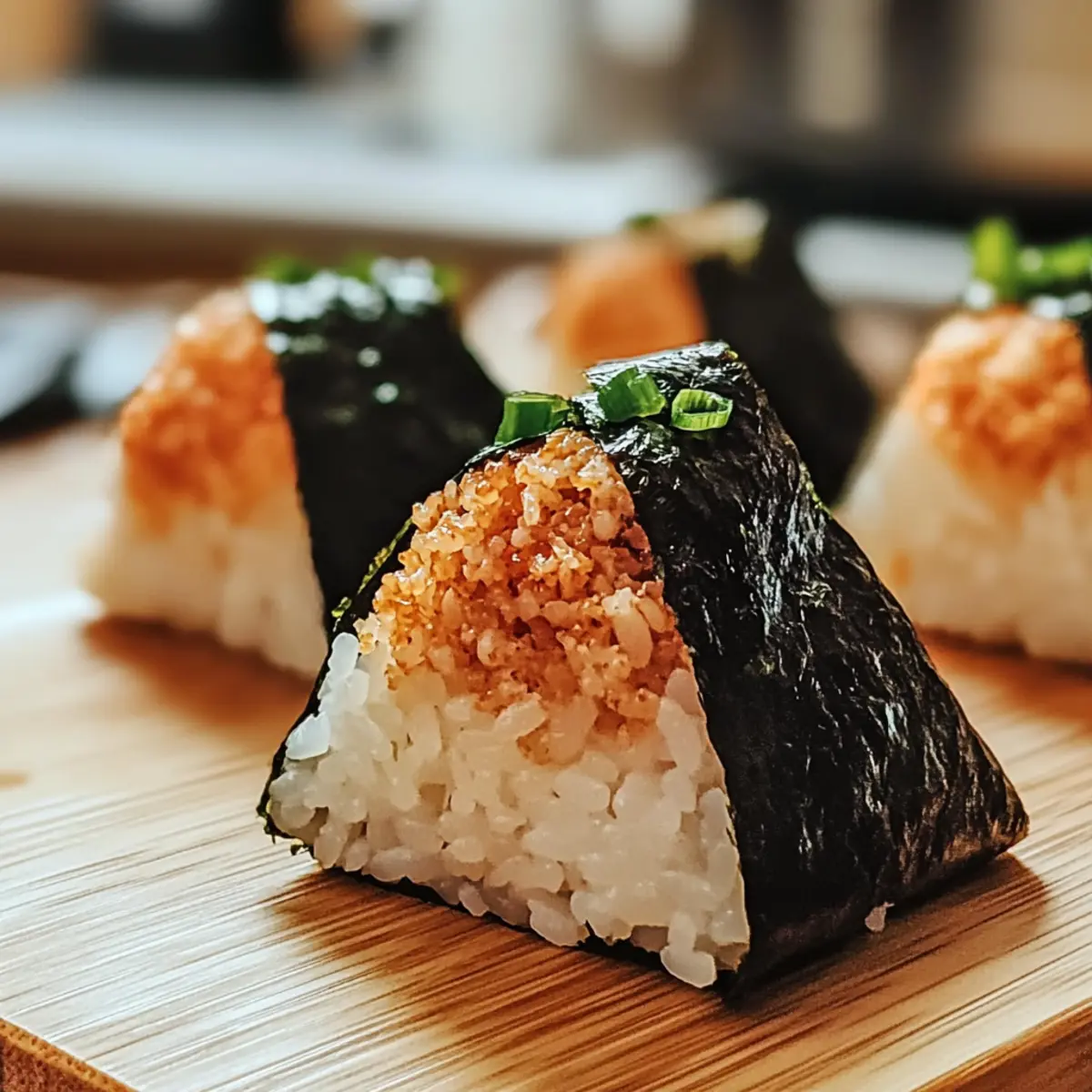 Schmackhafte Thunfisch Onigiri für jeden Tag