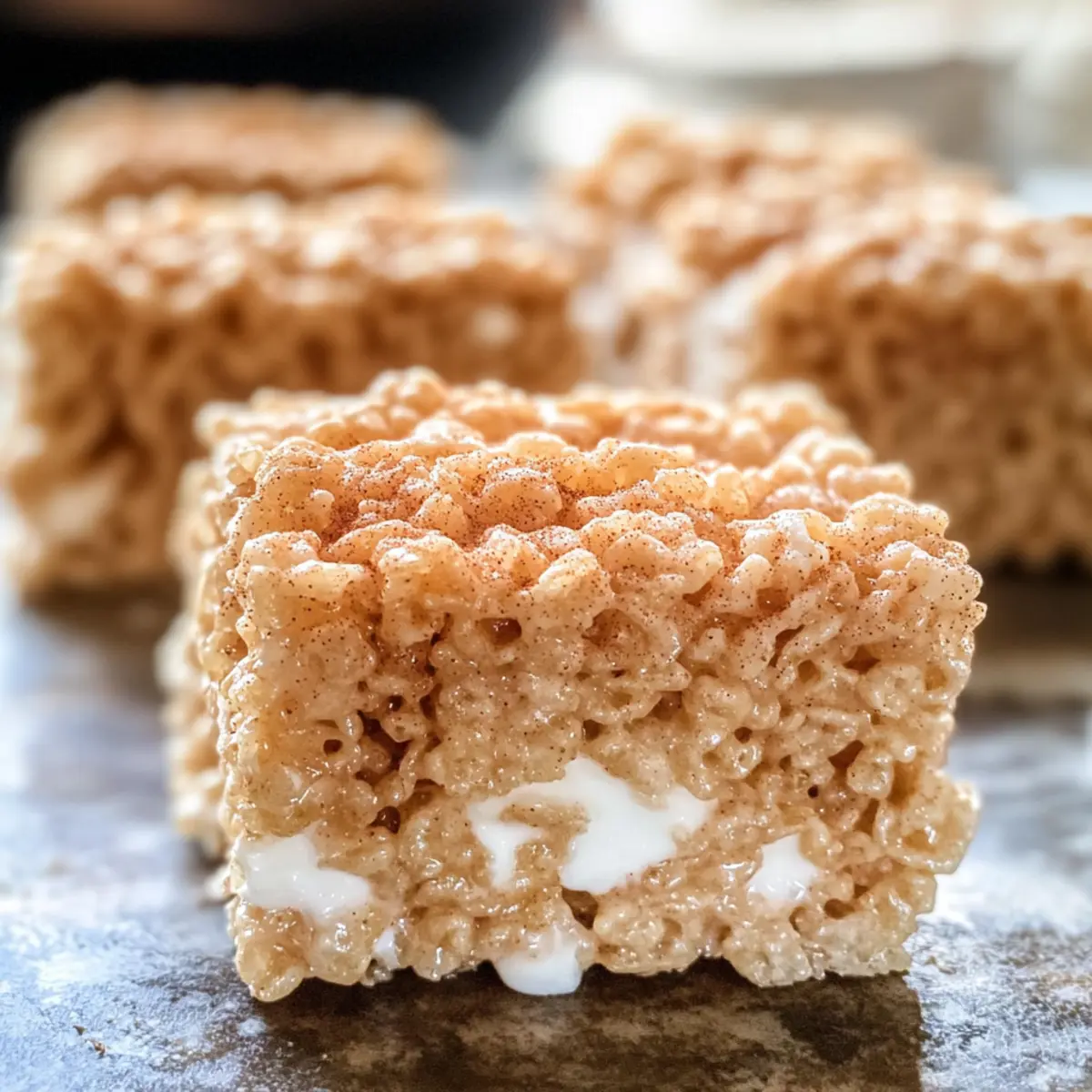 Churro Reis-Krispie-Leckereien Schnell & Einfach