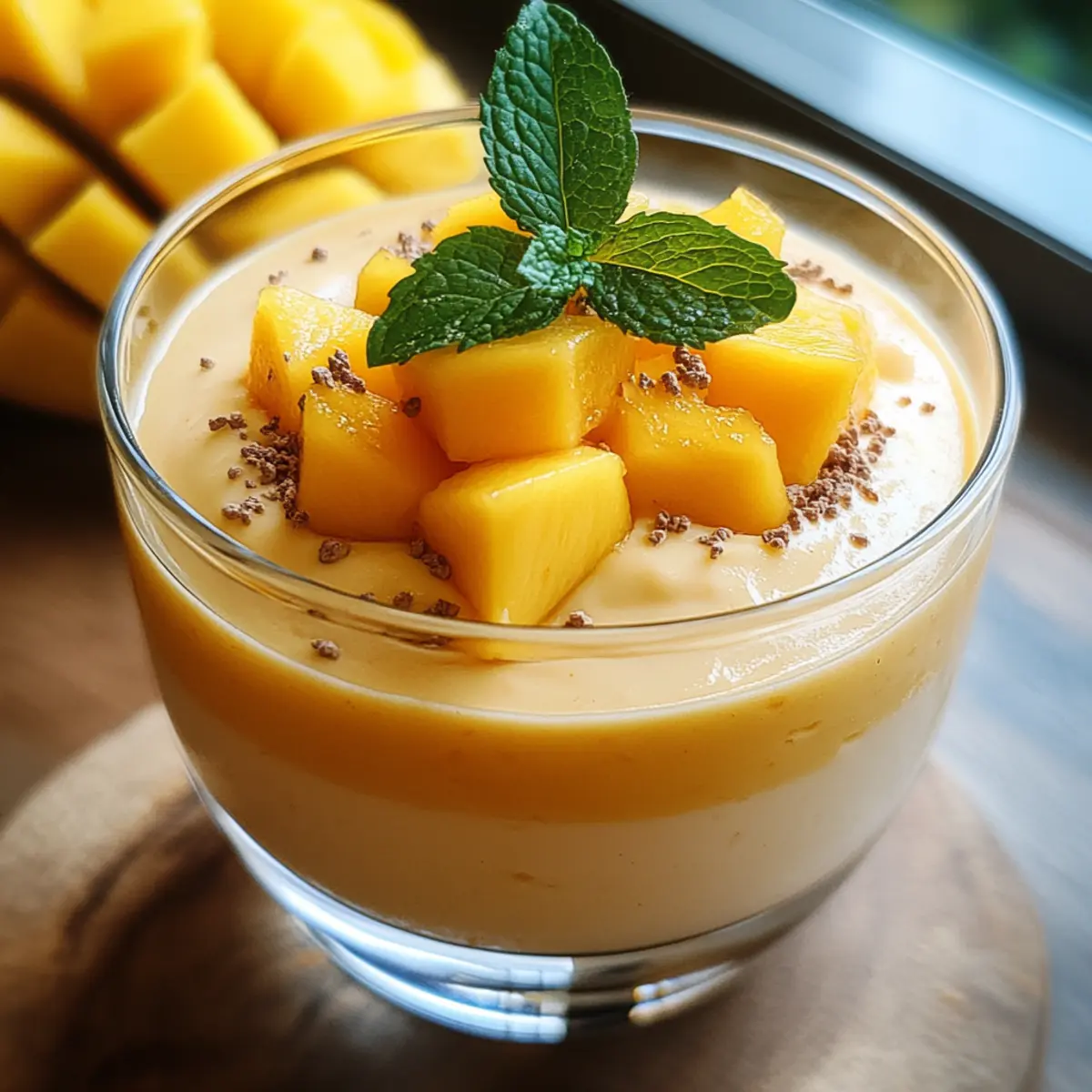 Cremige Mango-Mousse für den perfekten Genuss