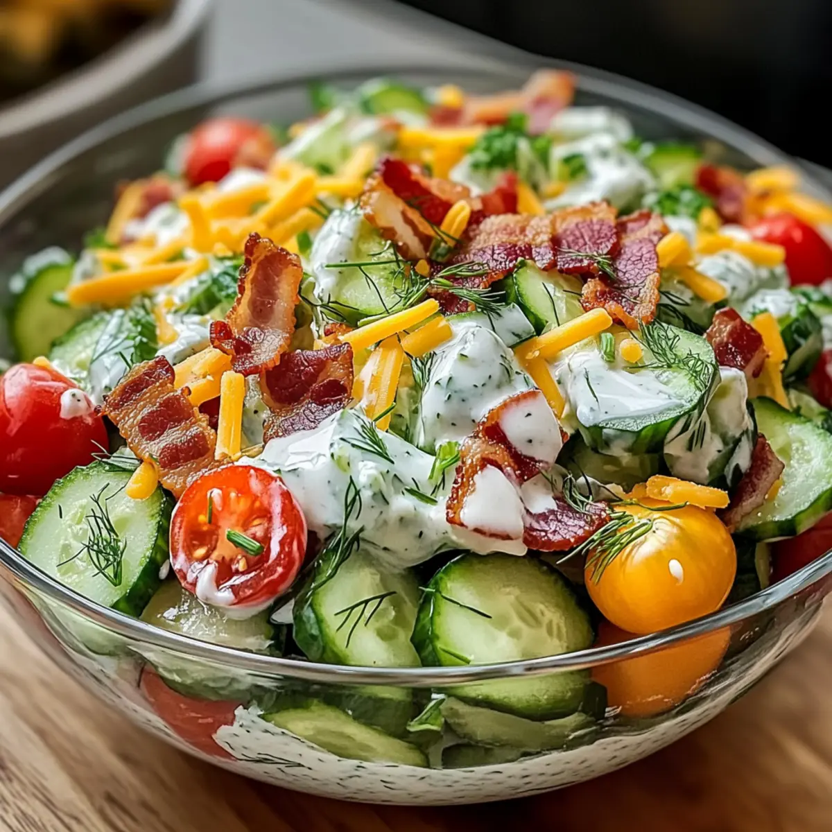 Gurken Ranch Knack Salat: Leichter Genuss für jeden Tag