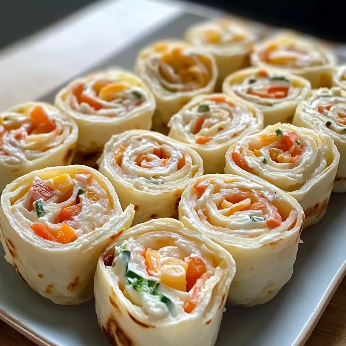 Frischkäse Roll-Up: Schnell und einfach genießen