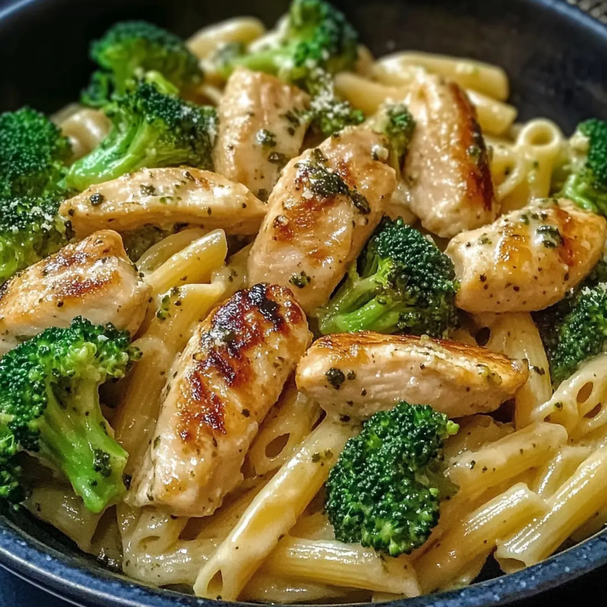 Hähnchen-Brokkoli-Pasta in 30 Minuten genießen
