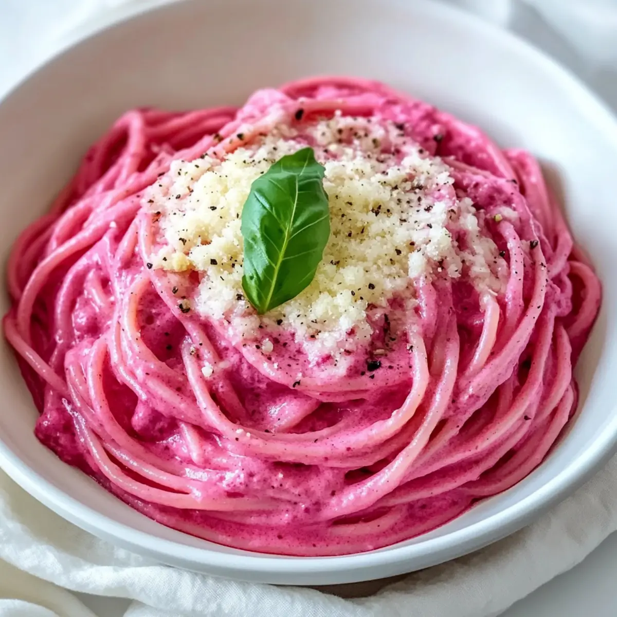 Gesunde Vegane Rosa Pasta in 30 Minuten zubereiten