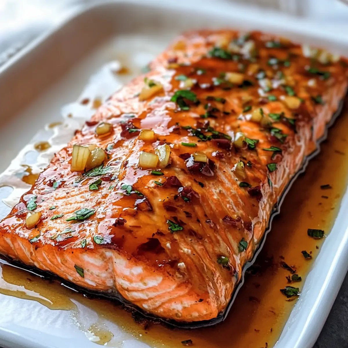 Honigglasierte Lachs in 20 Minuten zubereiten