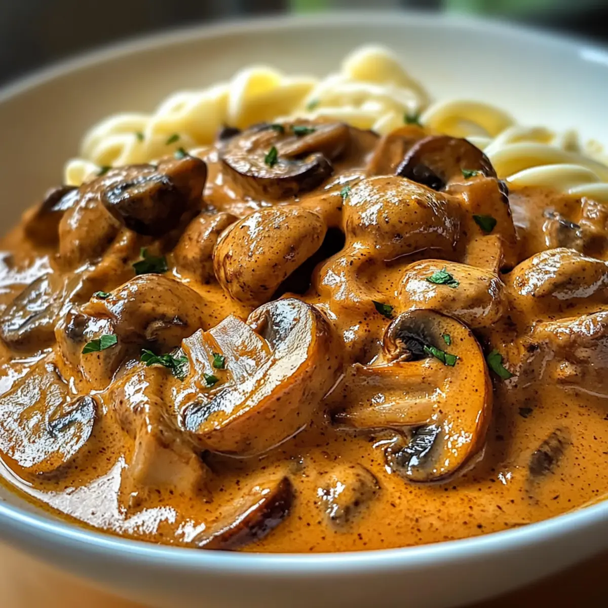 Ungarischer Pilzpaprikasch in 30 Minuten zaubern