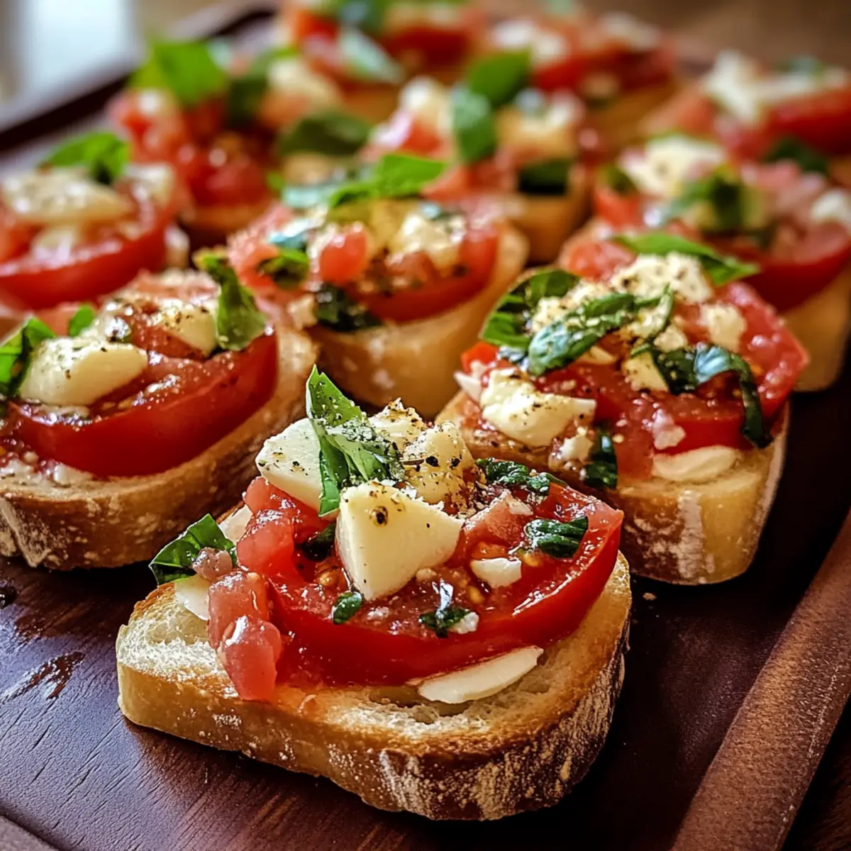 Bruschetta mit Mozzarella: Italienischer Genuss pur