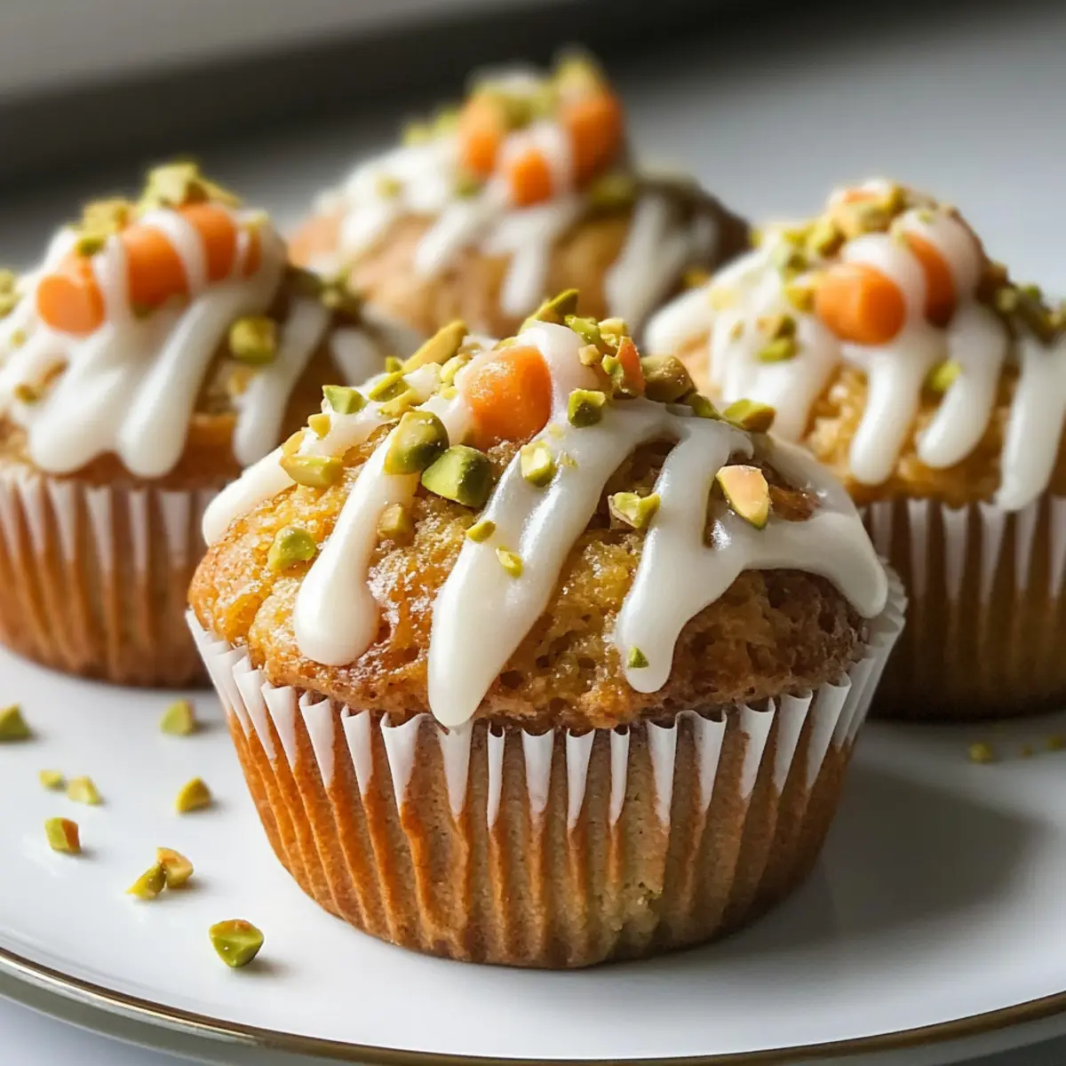 Karottenmuffins für fröhliche Ostertage