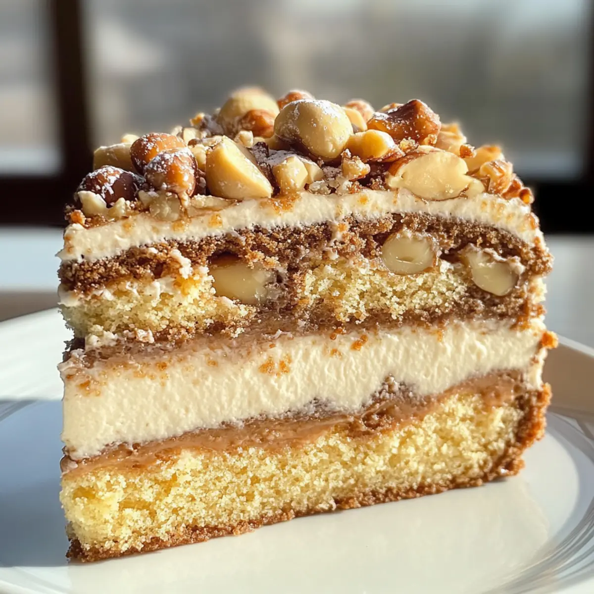 Nusskuchen mit Nougatcreme: Ein köstlicher Genuss