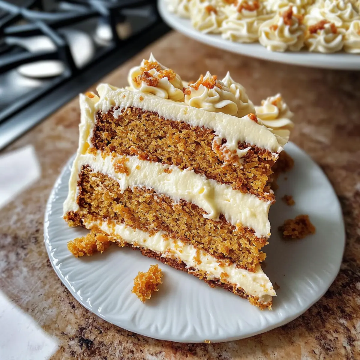 Saftiger Rüblikuchen vom Blech mit Frischkäse-Frosting