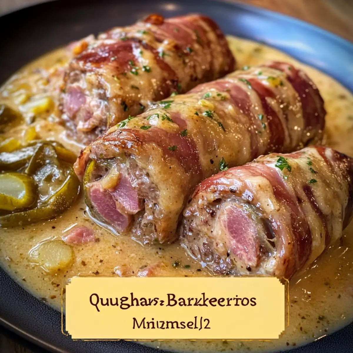 Schwarzwälder Hackrouladen schnell und lecker zubereiten