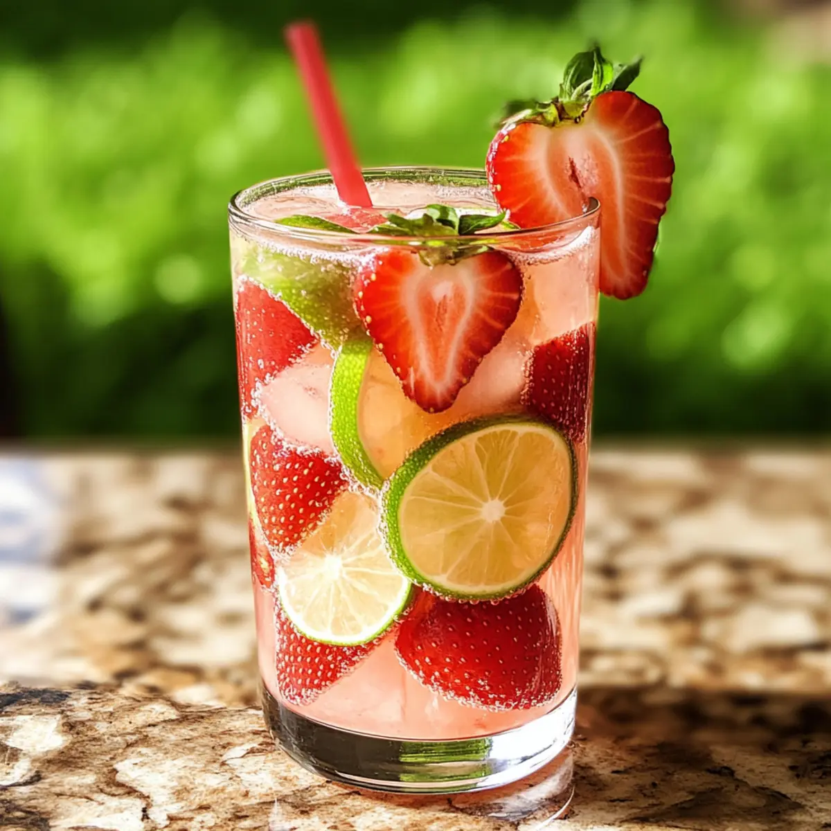 Erdbeer-Brasilianische Limonade leicht gemacht