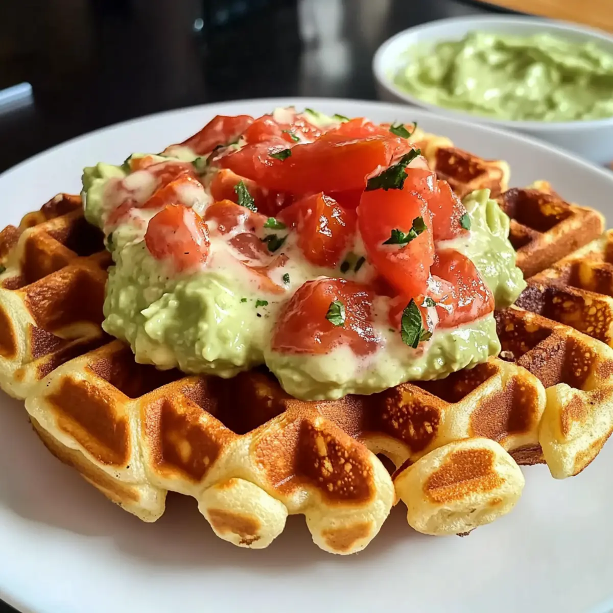 Tomaten Mozzarella Waffeln für jeden Anlass