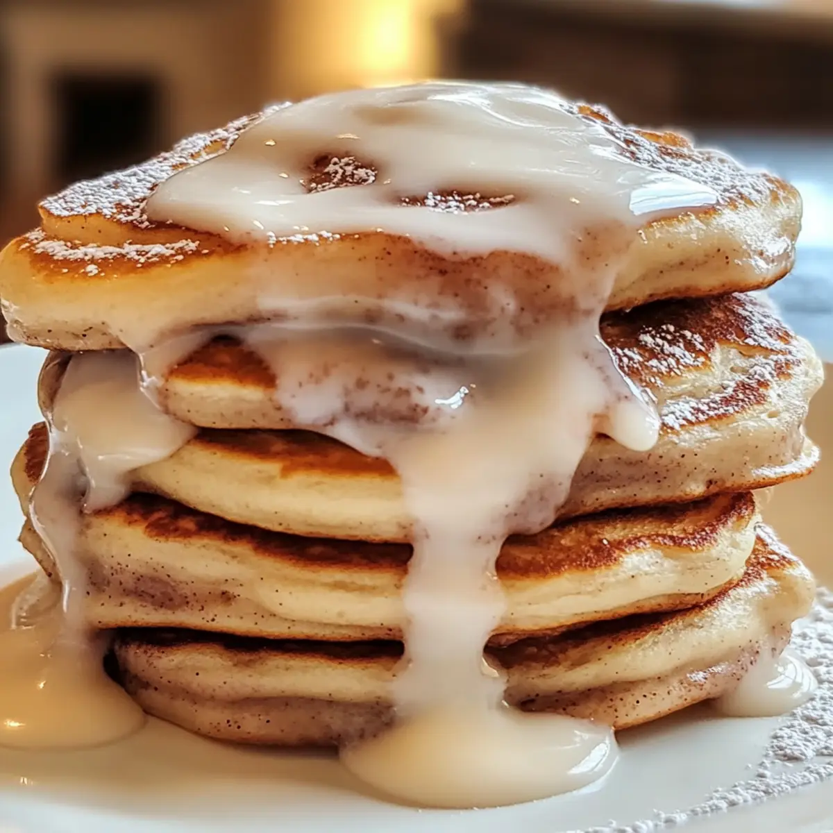 Zimtschnecken-Pfannkuchen für den perfekten Sonntag