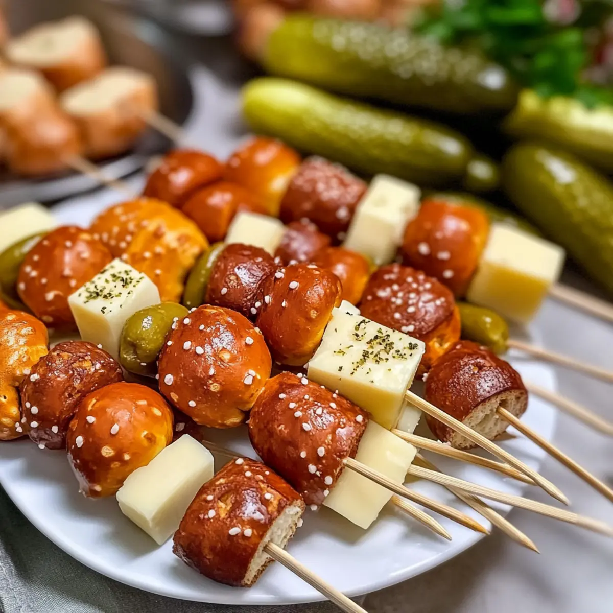 Bayerische Laugenspieße: Perfektes Fingerfood für Feste