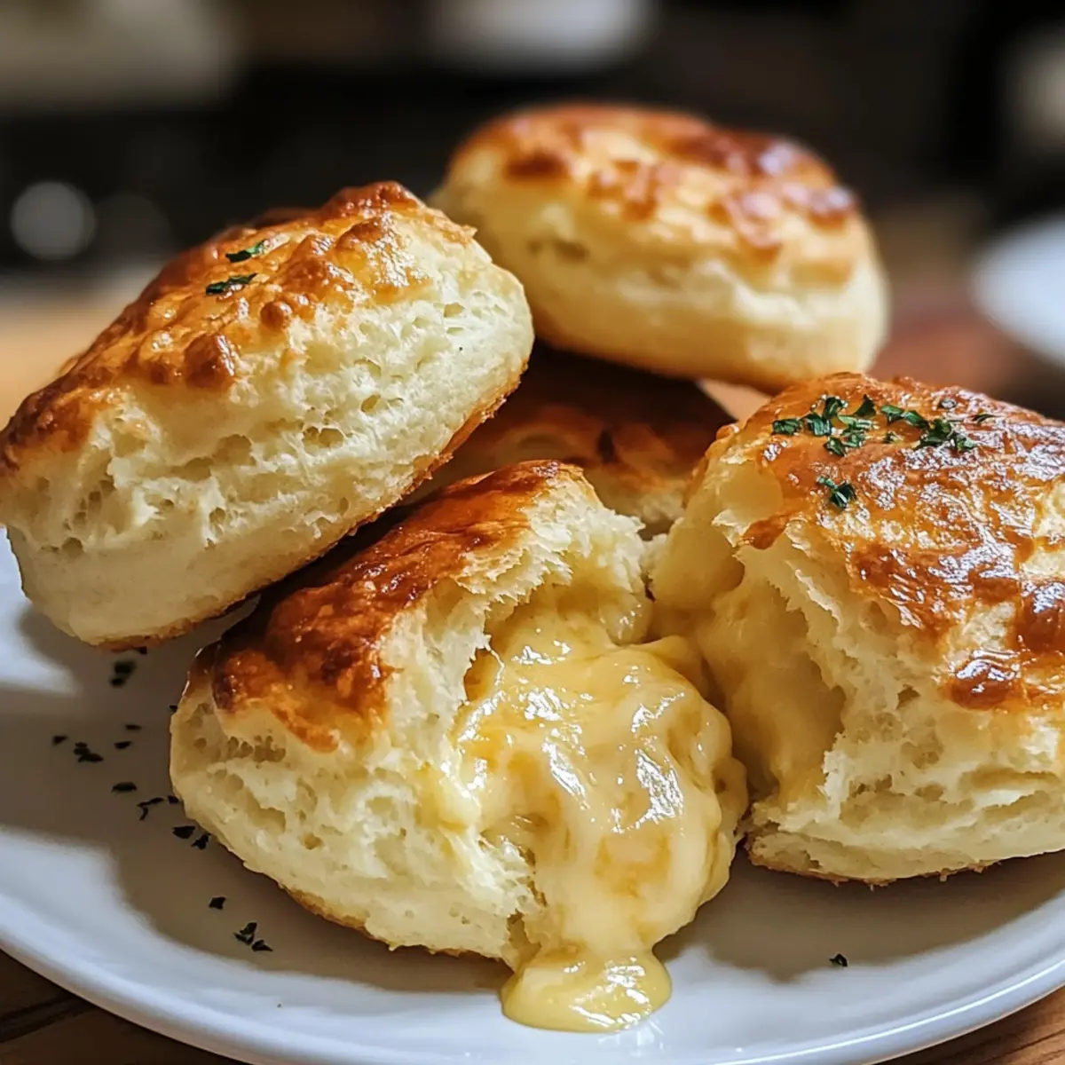Butterige Knoblauch-Käsebomben für den perfekten Snack