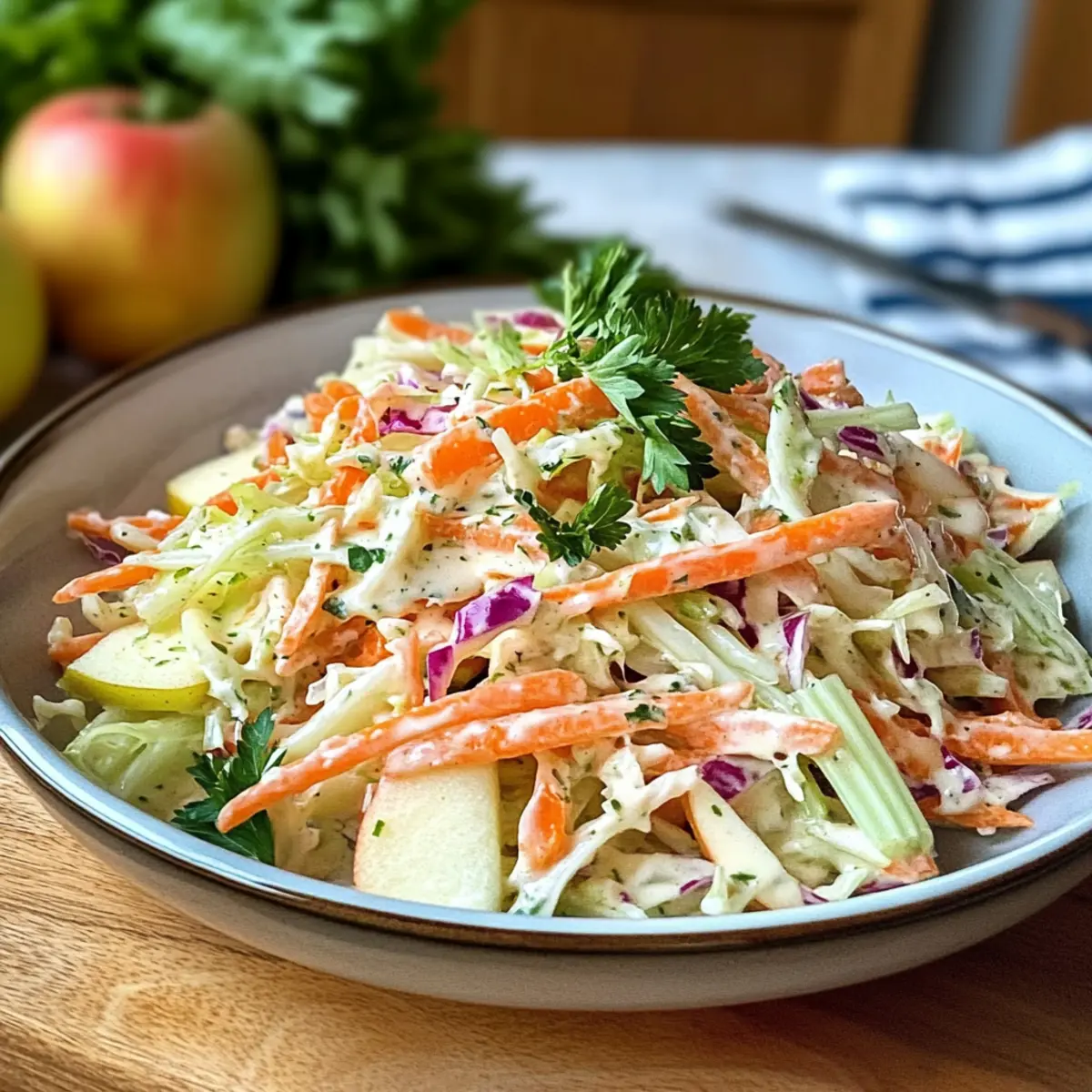 Der knackige Farmersalat für frische Genussmomente