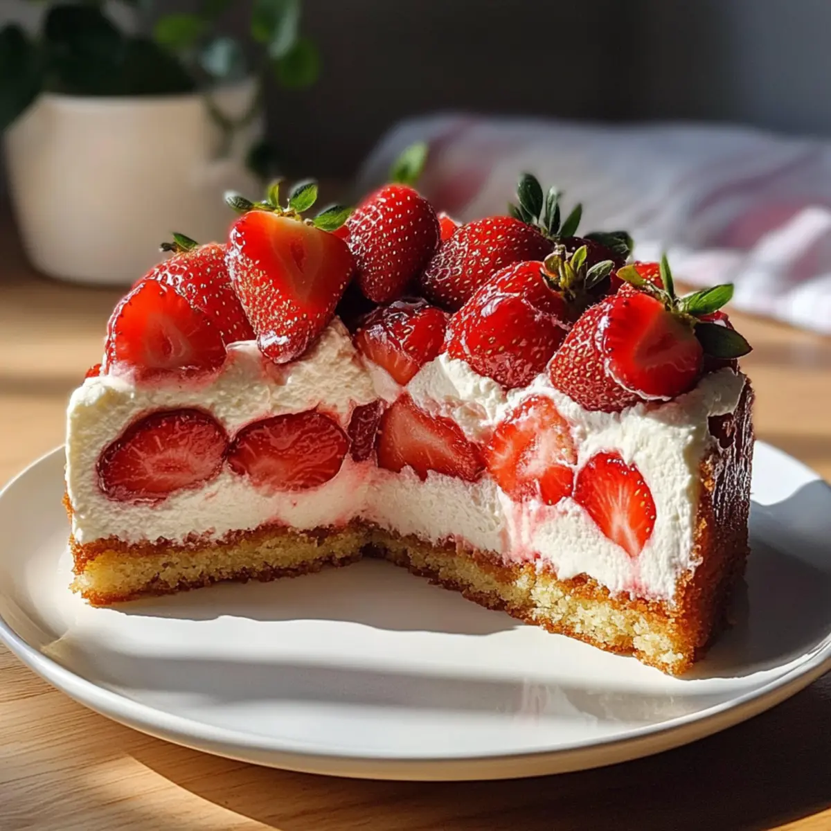 Erdbeerkuchen mit Mascarpone für den perfekten Sommer
