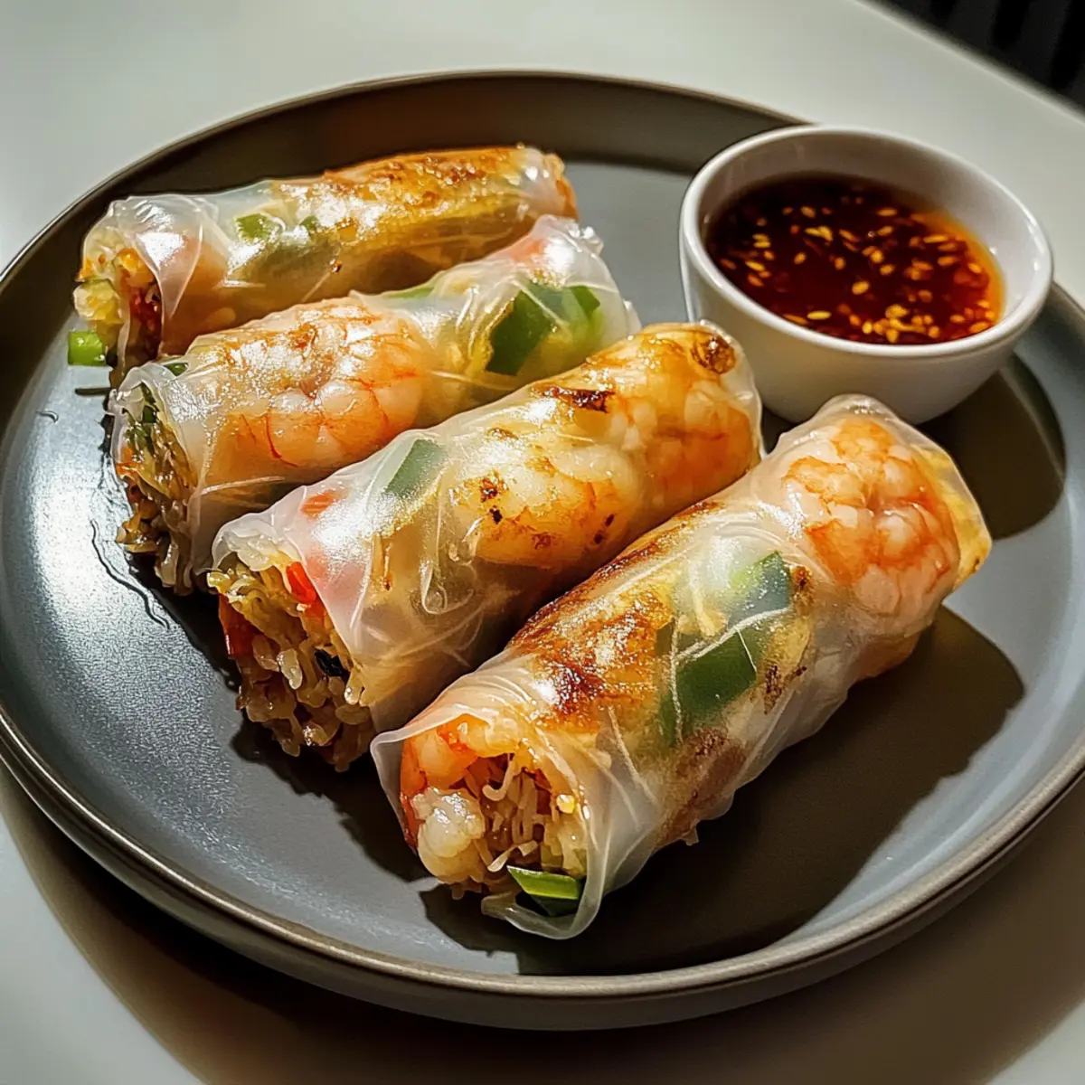 Taste of Rice Paper Noodle Rolls aus der Heißluftfritteuse
