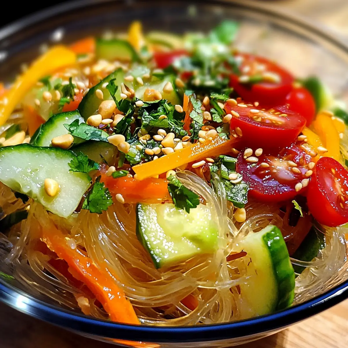 Glasnudelsalat leicht gemacht: Gesund & Lecker