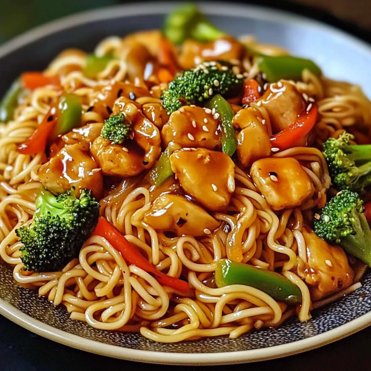 Hähnchen-Teriyaki-Nudeln – Schnelles Abendessen für jeden Tag