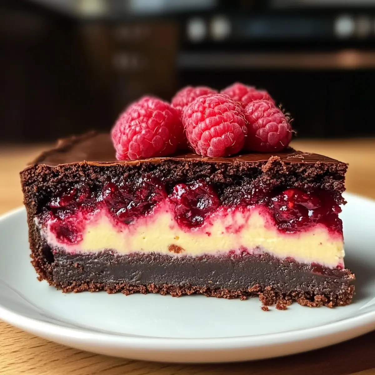 Himbeer-Brownie-Käsekuchen: Der perfekte Desserttraum