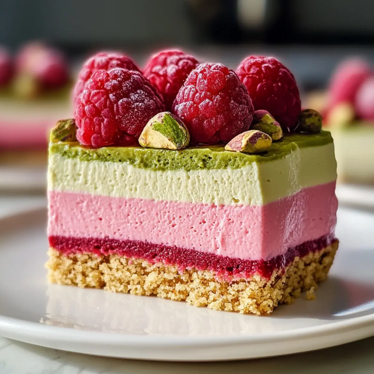 Himbeer-Pistazien-Mousse-Törtchen für süße Momente