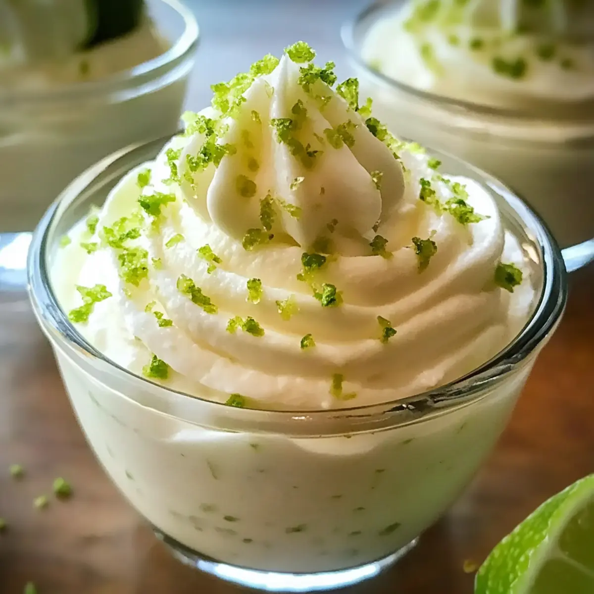 Joghurt Limetten Mousse für frischen Genuss