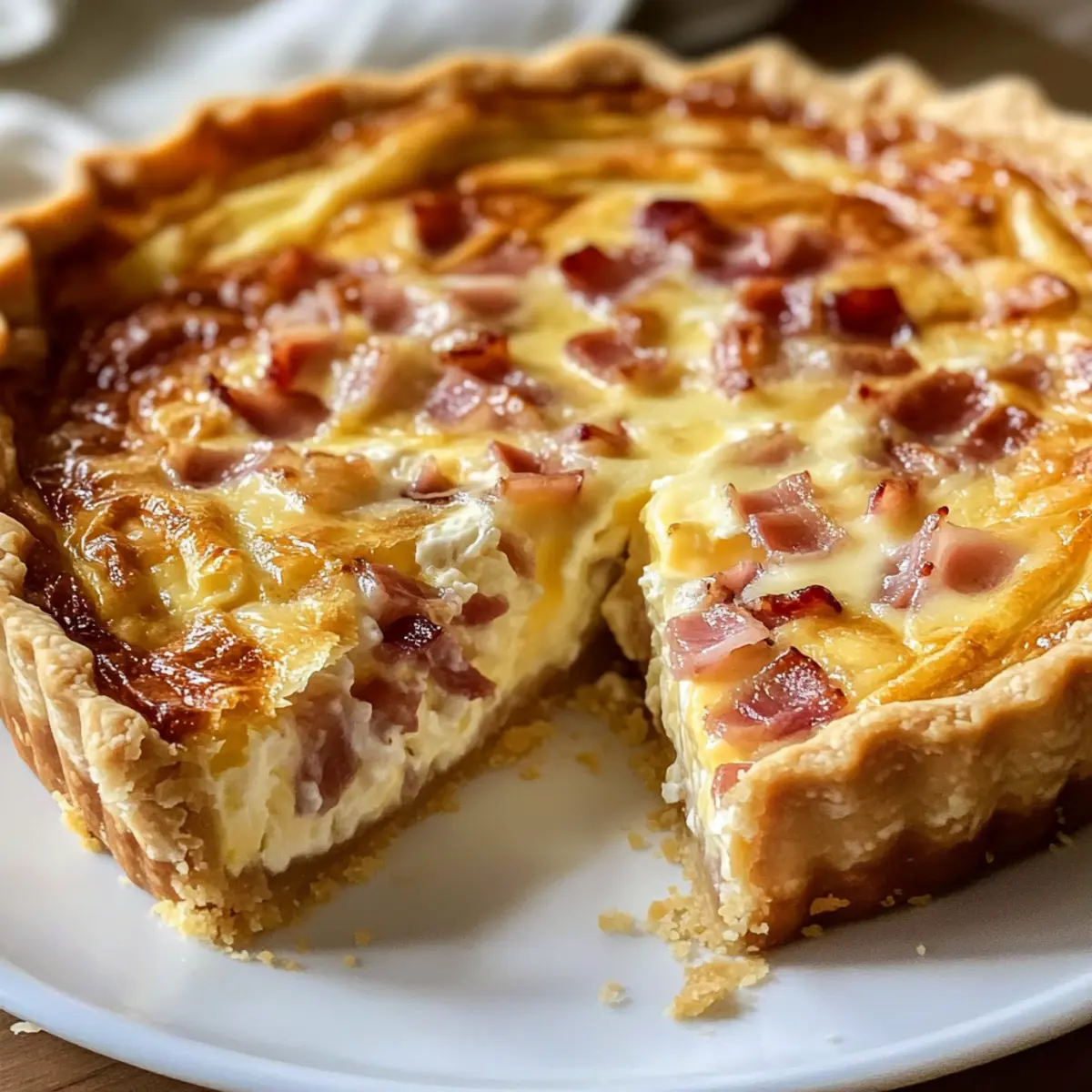 Traditionelle Quiche Lorraine – Ein französischer Klassiker