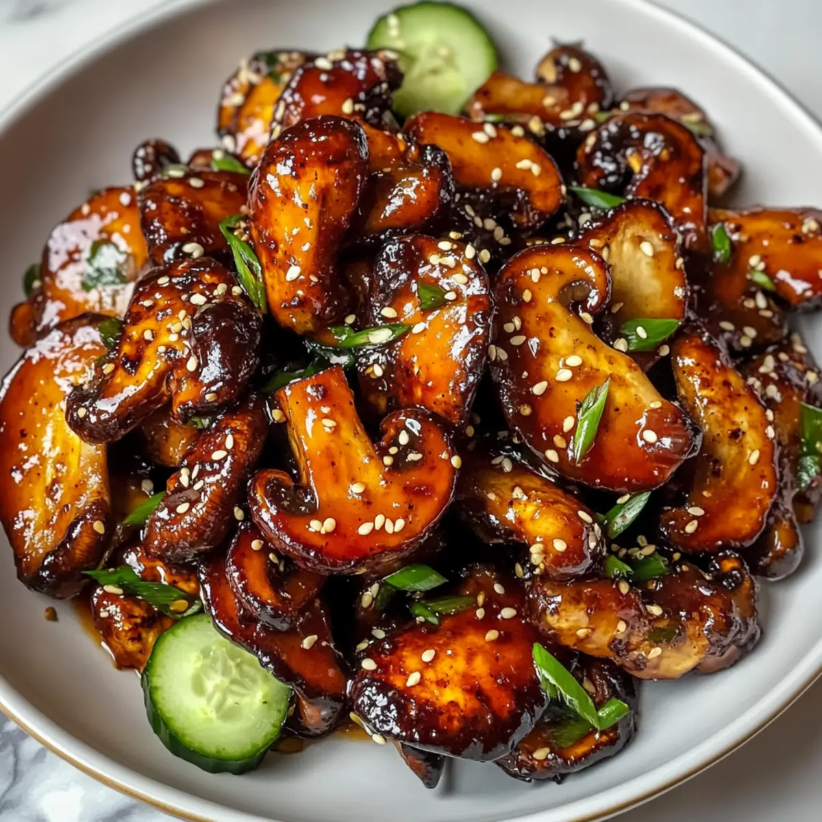 Würzige Gochujang-Pilze für jeden Tag