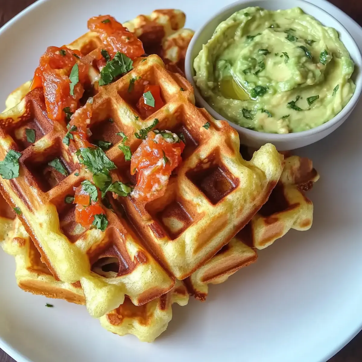 Tomaten Mozzarella Waffeln – Gesund & Lecker