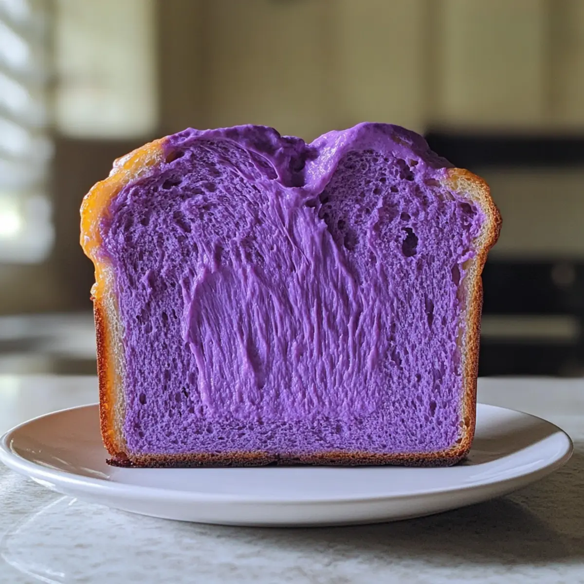 Ube Milchbrot: Fluffig und bunt genießen