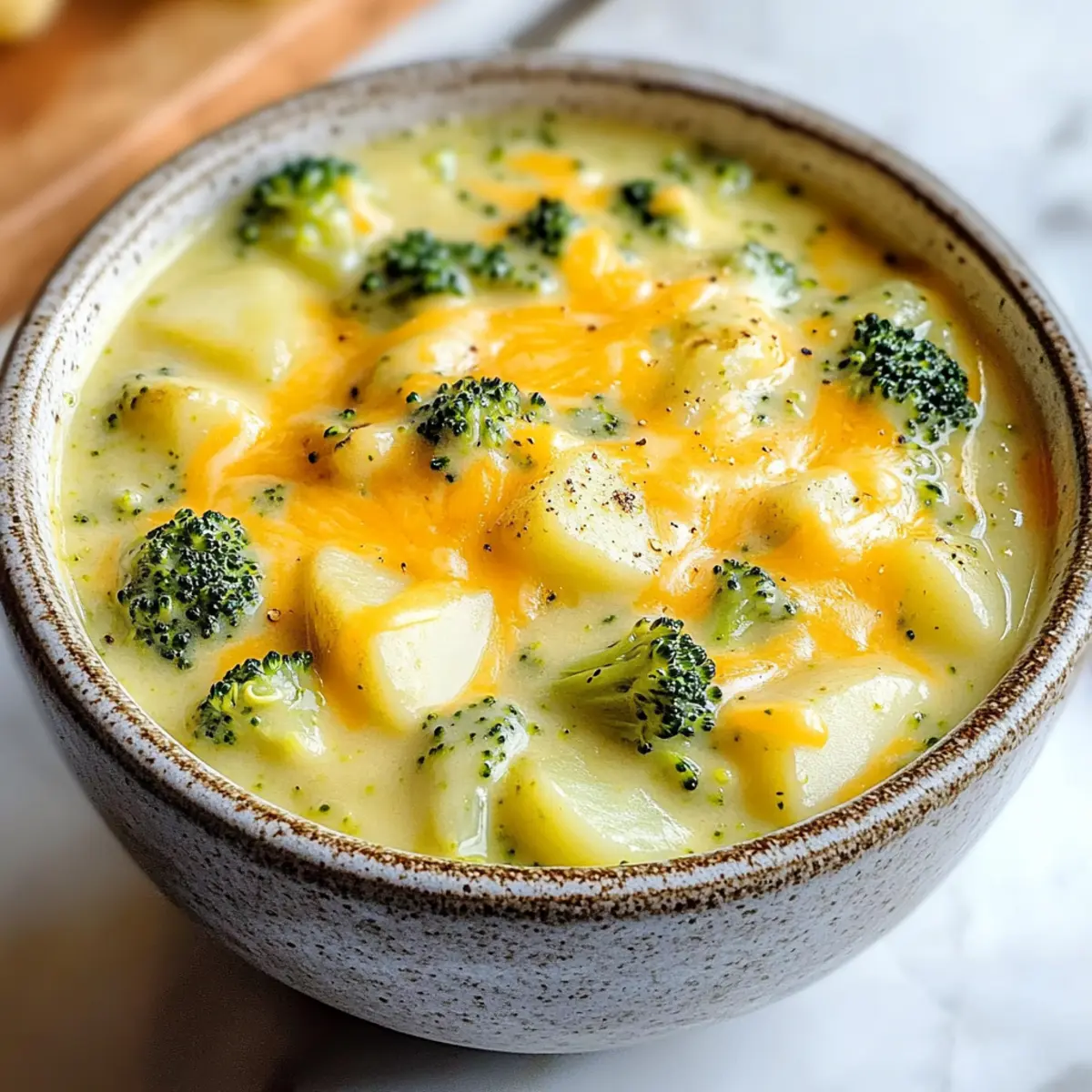 Brokkoli Kartoffel Käse Suppe – cremiger Genuss