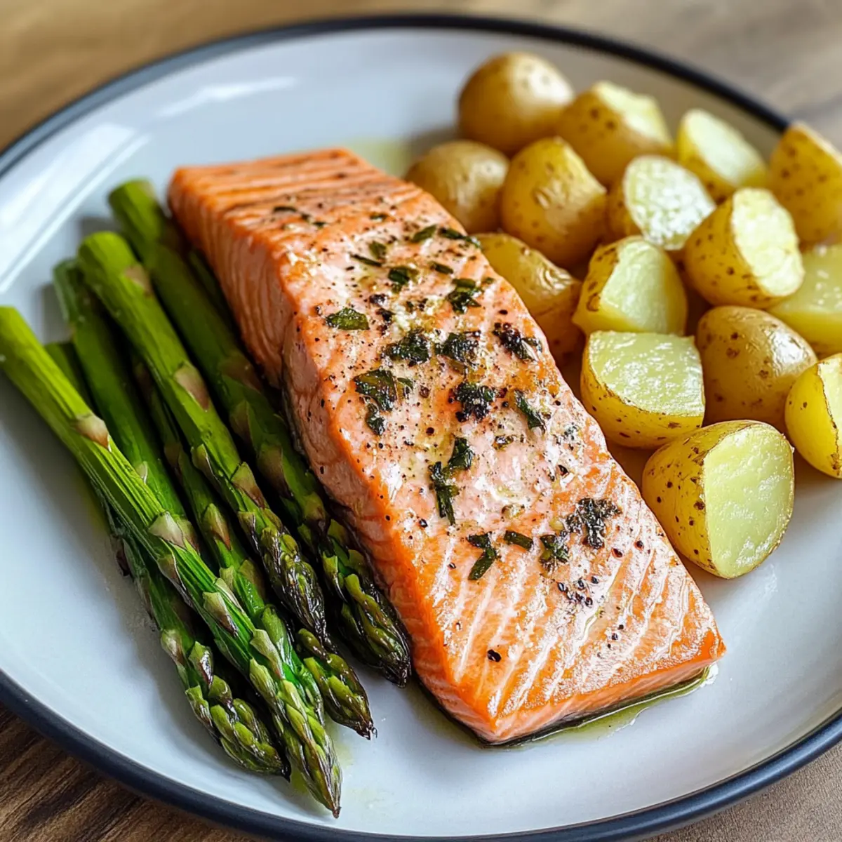 Grüner Spargel mit Lachs: Gesund und schnell zubereitet