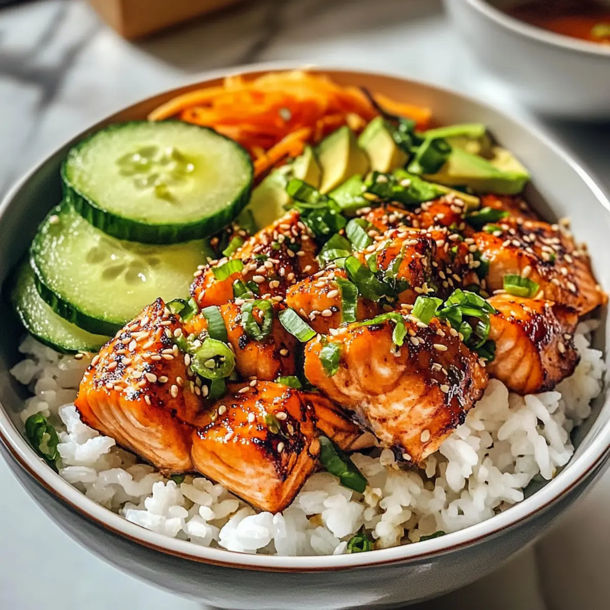 Knusprige Lachs-Bowls für ein schnelles Abendessen