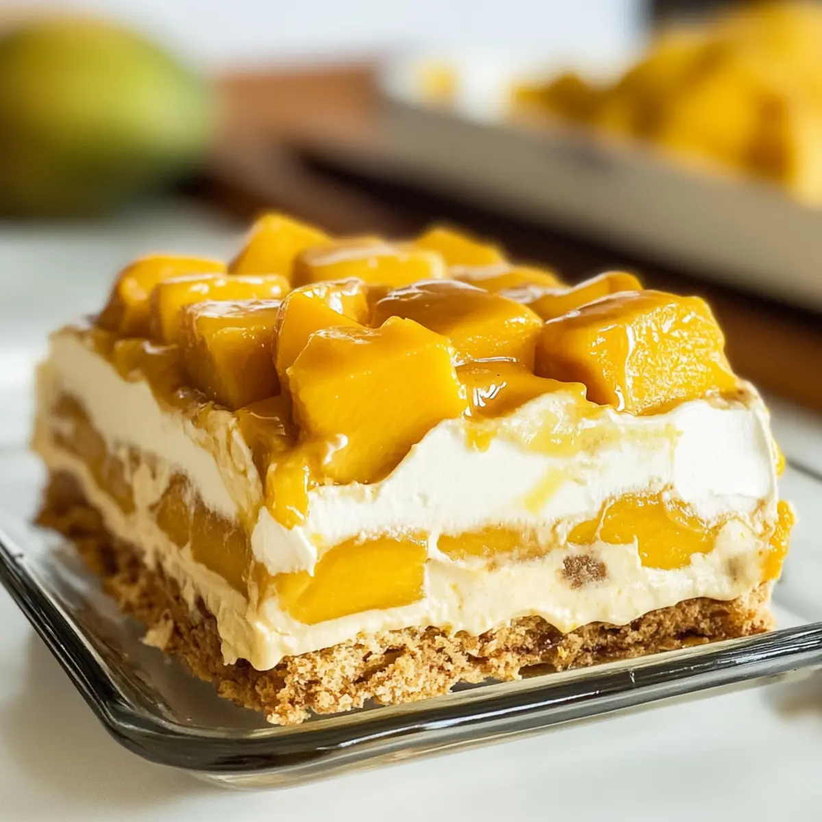 Mango Tiramisu: Einfache, eifreie Nachspeise
