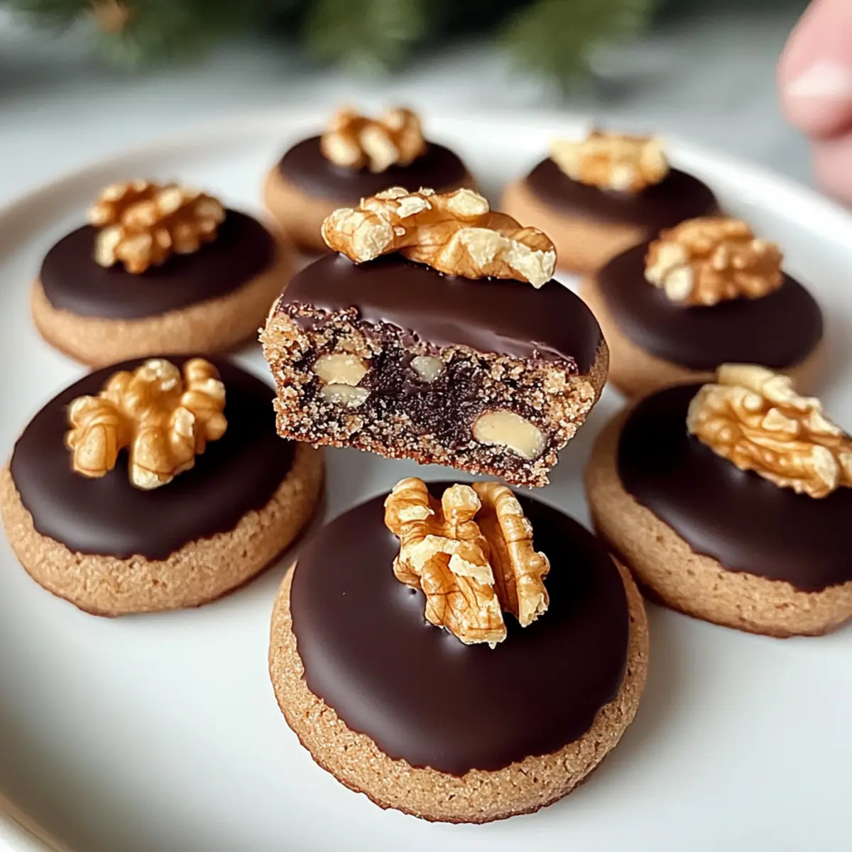 Sagenhafte Walnuss-Marzipan-Plätzchen selber backen