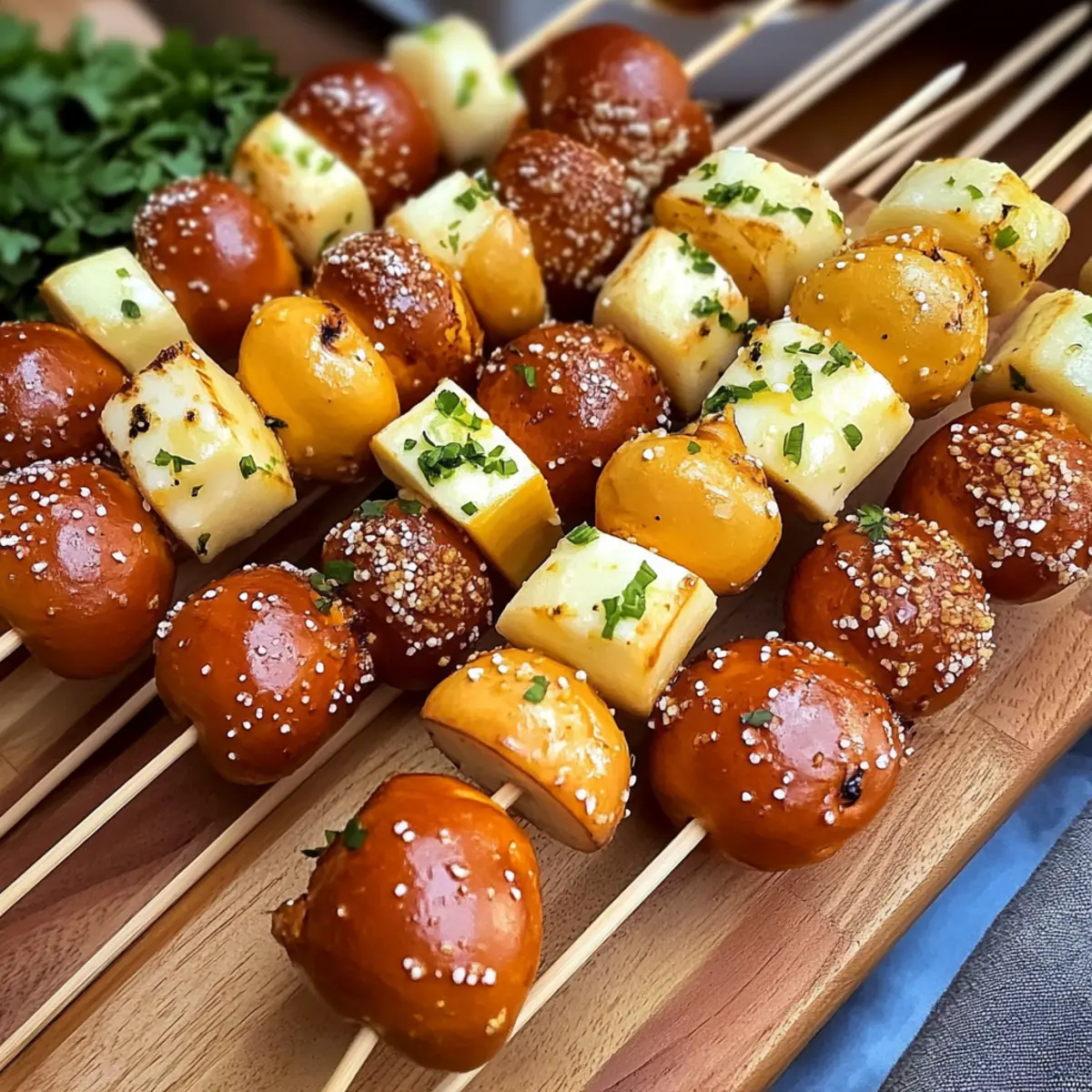 Bayerische Laugenspieße für den perfekten Snack