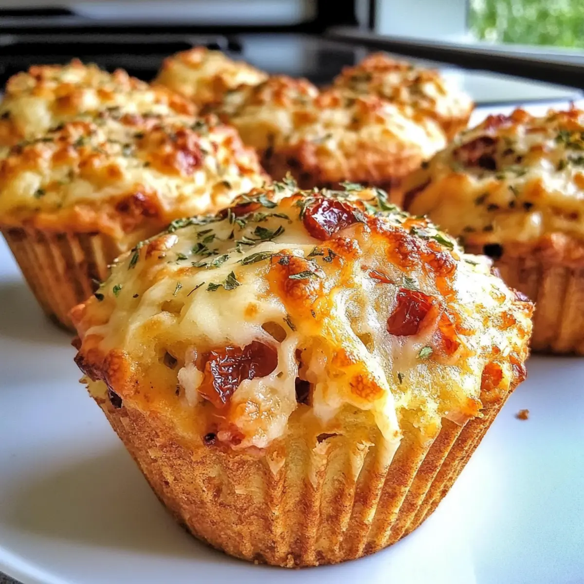 Leckere Pizzamuffins für den perfekten Snack