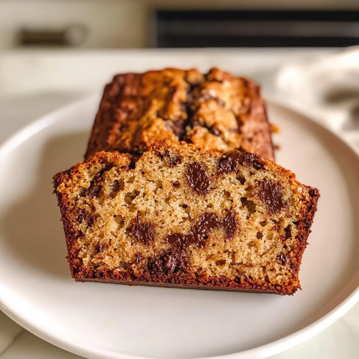 Ultimatives Schokoladenstückchen-Bananenbrot Rezept