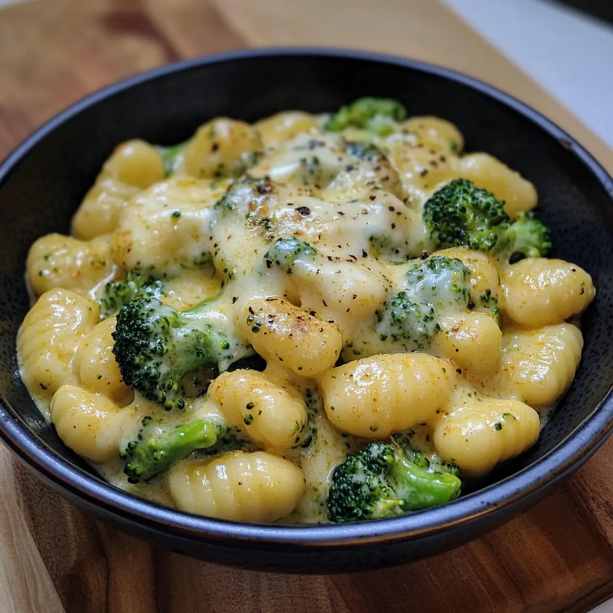 Zubereitung: Cremige Gnocchi mit Brokkoli
